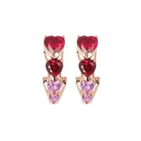 Orecchini Bronzallure Donna in Bronzo Zirconia WSBZ02000.RED